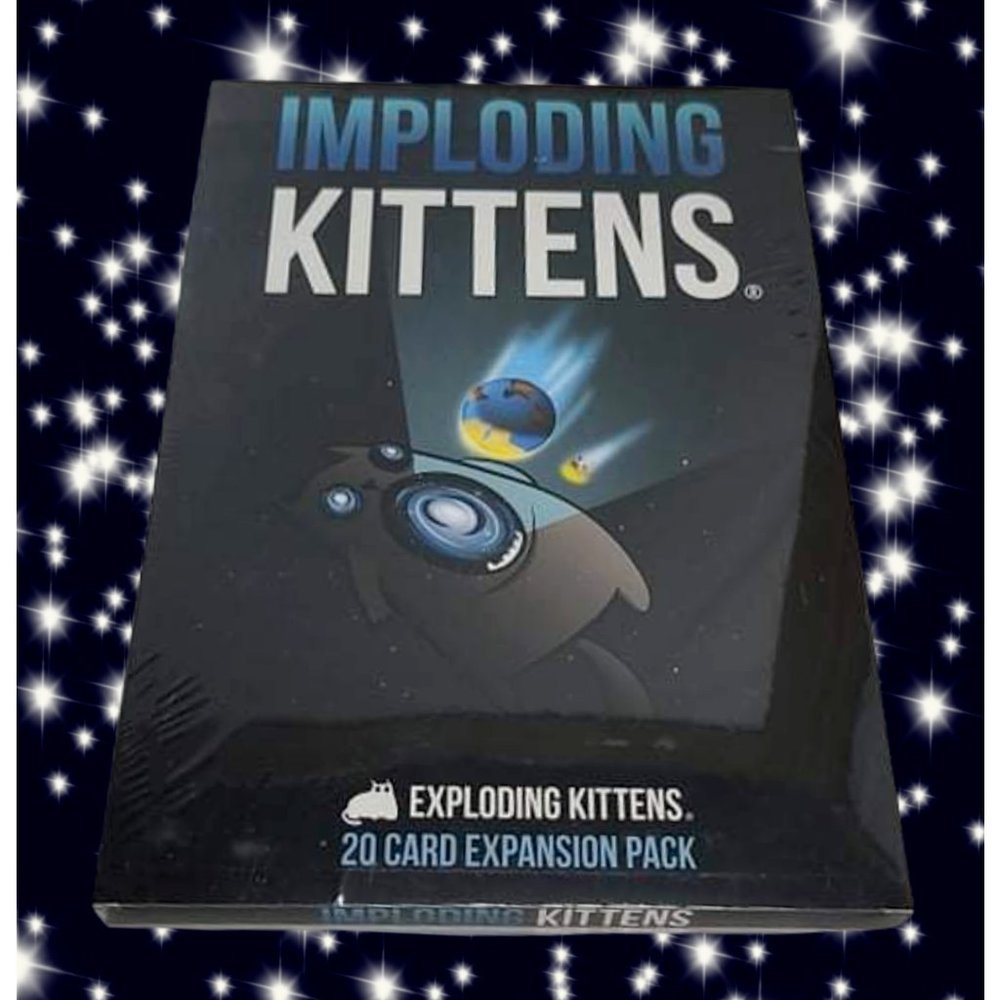 NEW! Imploding Kittens, 1st Expansion Pack of Exploding Kittens - 20 car…